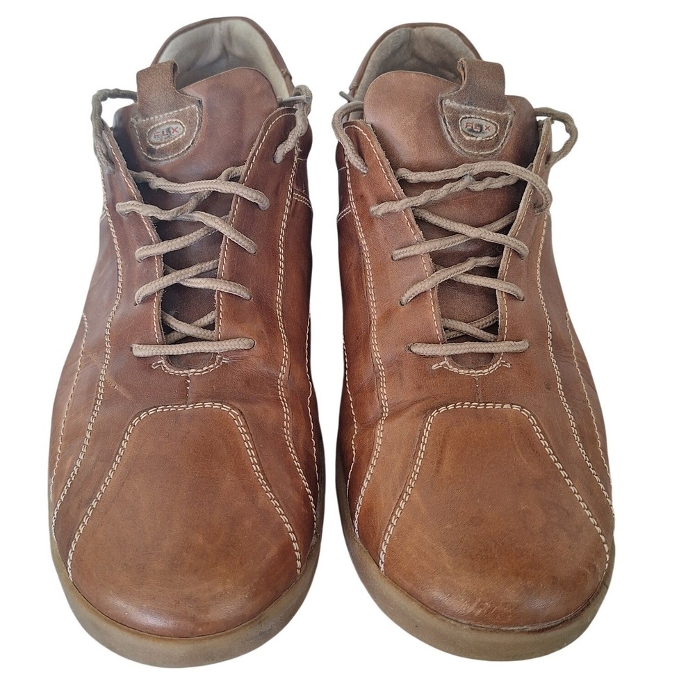Vintage‎ BATA Flexible brown leather shoes men size 44/11